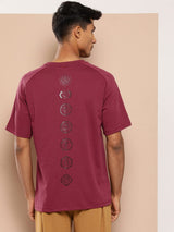 Alcis Men Chakra Balance Oversized Tee