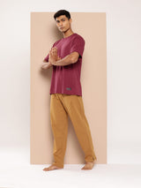 Alcis Men Chakra Balance Oversized Tee