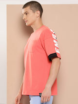 Alcis Men Coral Tweak Graphic T-Shirt