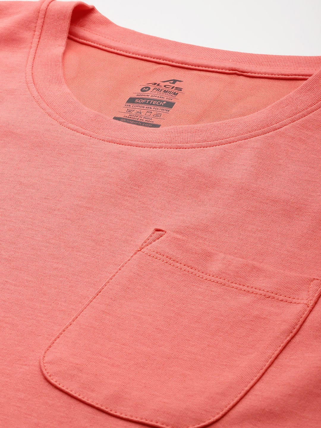 Alcis Men Coral Tweak Graphic T-Shirt