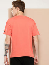 Alcis Men Typography Printed Sports T-shirt