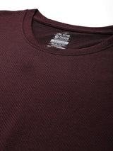 Alcis Men Maroon Inner Peace Men Yoga Tee
