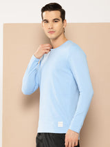 Alcis Men Blue Inner Peace Men Yoga Tee