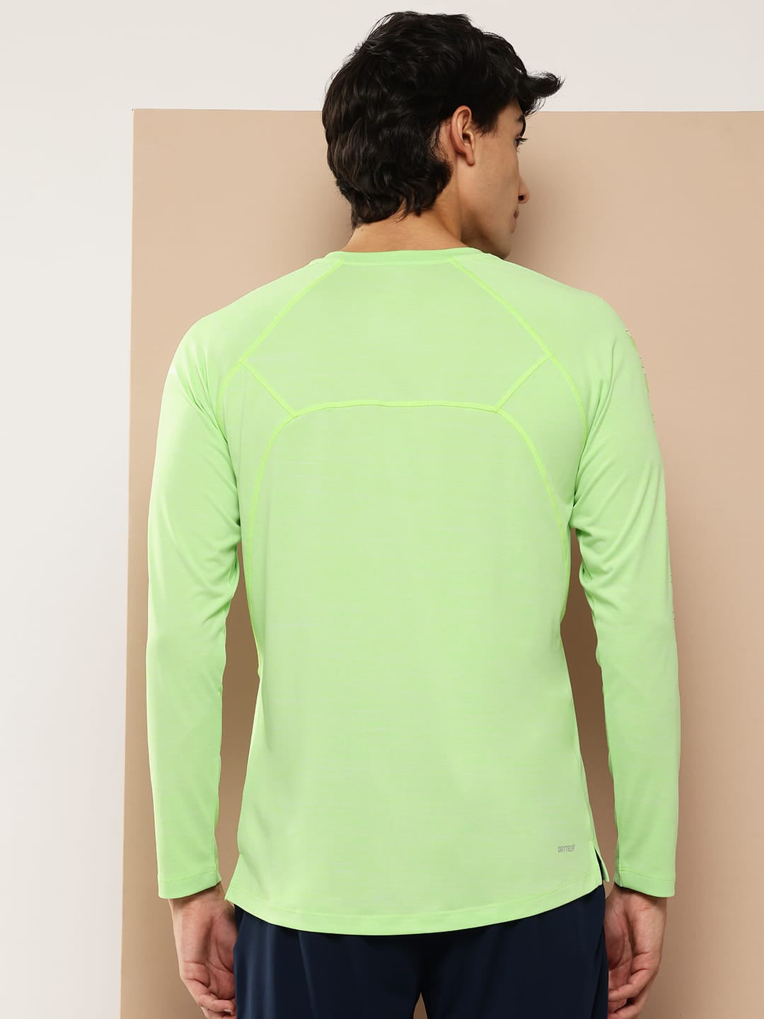 Turbo Long Sleeves Green Tee