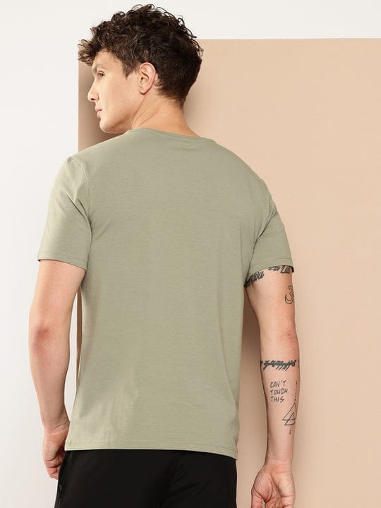 Cotton Flex Tee Olive Moss