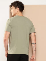 Cotton Flex Tee Olive Moss