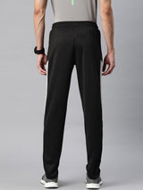 Alcis Men Self Design Slim-Fit Track Pants