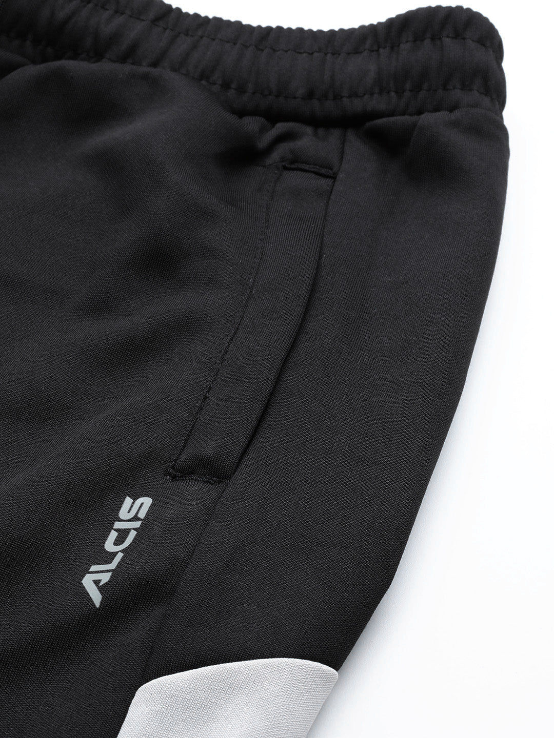 Alcis Men Self Design Slim-Fit Track Pants