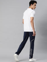 Alcis Men Typography Slim Dry Fit Track Pant