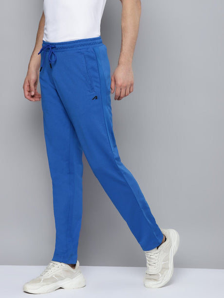 Alcis Men Blue Solid Running Joggers | Alcis
