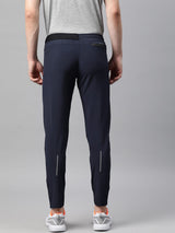 Alcis Men Dry Tech Slim Fit Sports Track Pants with Reflective Detail