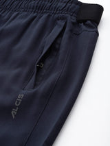 Alcis Men Dry Tech Slim Fit Sports Track Pants with Reflective Detail