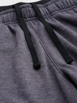 Alcis Men  Grey Colourblocked Slim Fit Running Track Pants