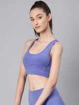 Lilac Training Sports Bra for Intense Sessions