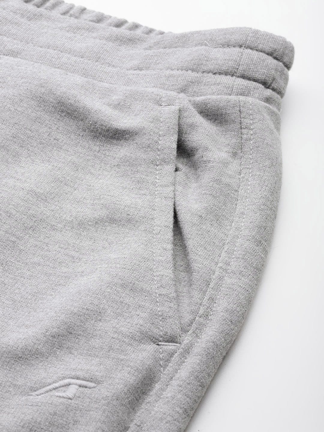 Alcis Women Grey  Solid Regular-Fit Joggers