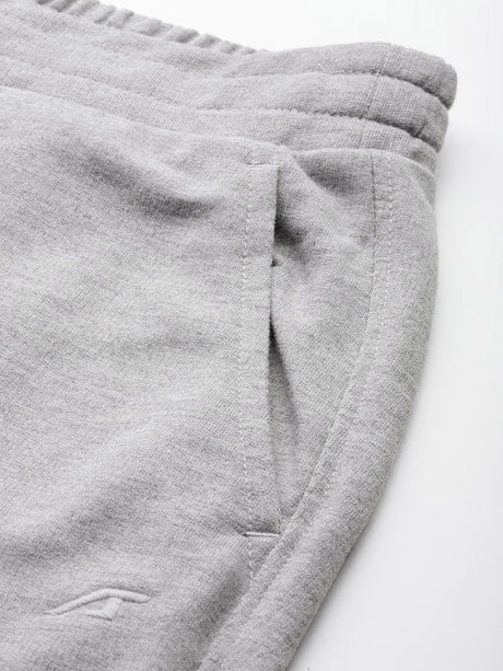 Alcis Women Grey  Solid Regular-Fit Joggers