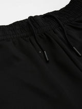 Alcis Women Black Slim Fit Training or Gym Sports Shorts