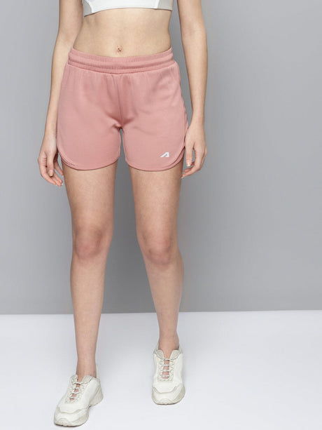 Alcis Women Rose Slim Fit Training or Gym Sports Shorts | Alcis