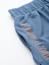 Blue Pro Achiever Running Shorts