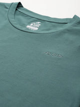 Women Cotton Lycra Tee Green