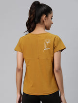 Alcis Women Floral Printed Regular Fit T-shirt