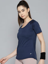 Alcis Women Anti Static Slim Fit Sports Wonder T-shirt