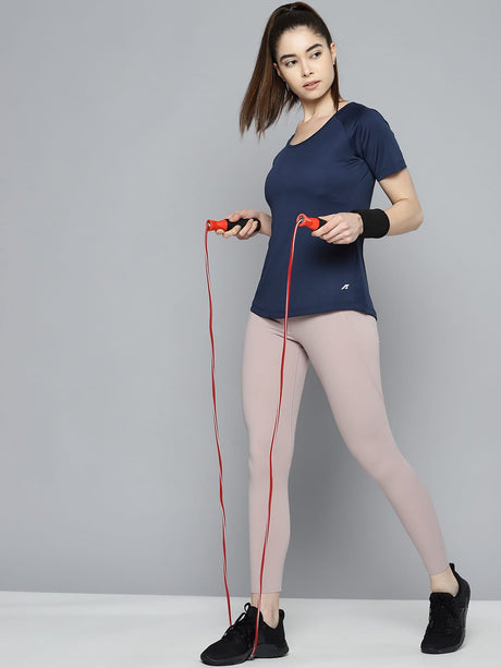 Alcis Women Anti Static Slim Fit Sports Wonder T-shirt