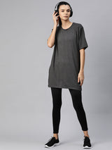 Versatile Activewear Grey Kurti