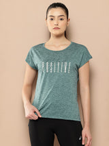 YogaTee With Back Mess Panel
