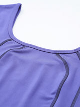 CURVE LINE CROP TOP