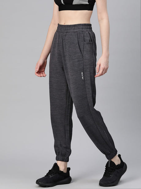 Alcis Women Solid Regular-Fit Jogger