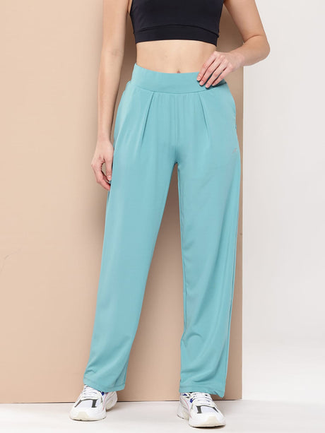 Alcis Women Sky Blue Flarepant