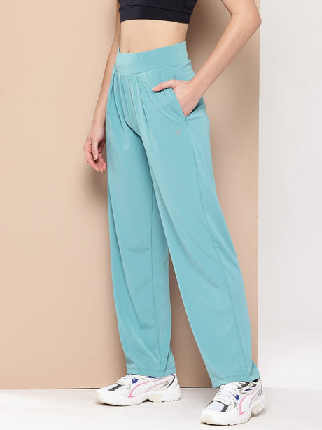 Alcis Women Sky Blue Flarepant