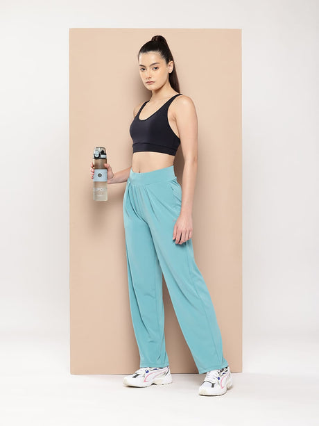 Alcis Women Sky Blue Flarepant