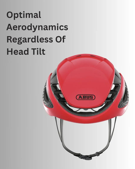 ABUS Gamechanger Road Bike Helmet - Blaze Red