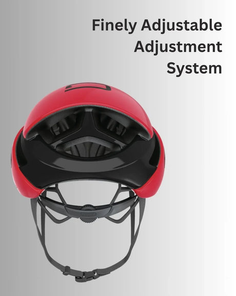 ABUS Gamechanger Road Bike Helmet - Blaze Red