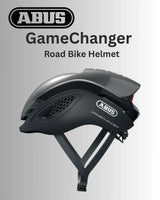 ABUS Gamechanger Road Bike Helmet - Dark Grey
