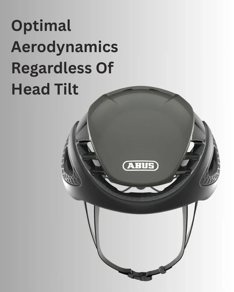 ABUS Gamechanger Road Bike Helmet - Dark Grey