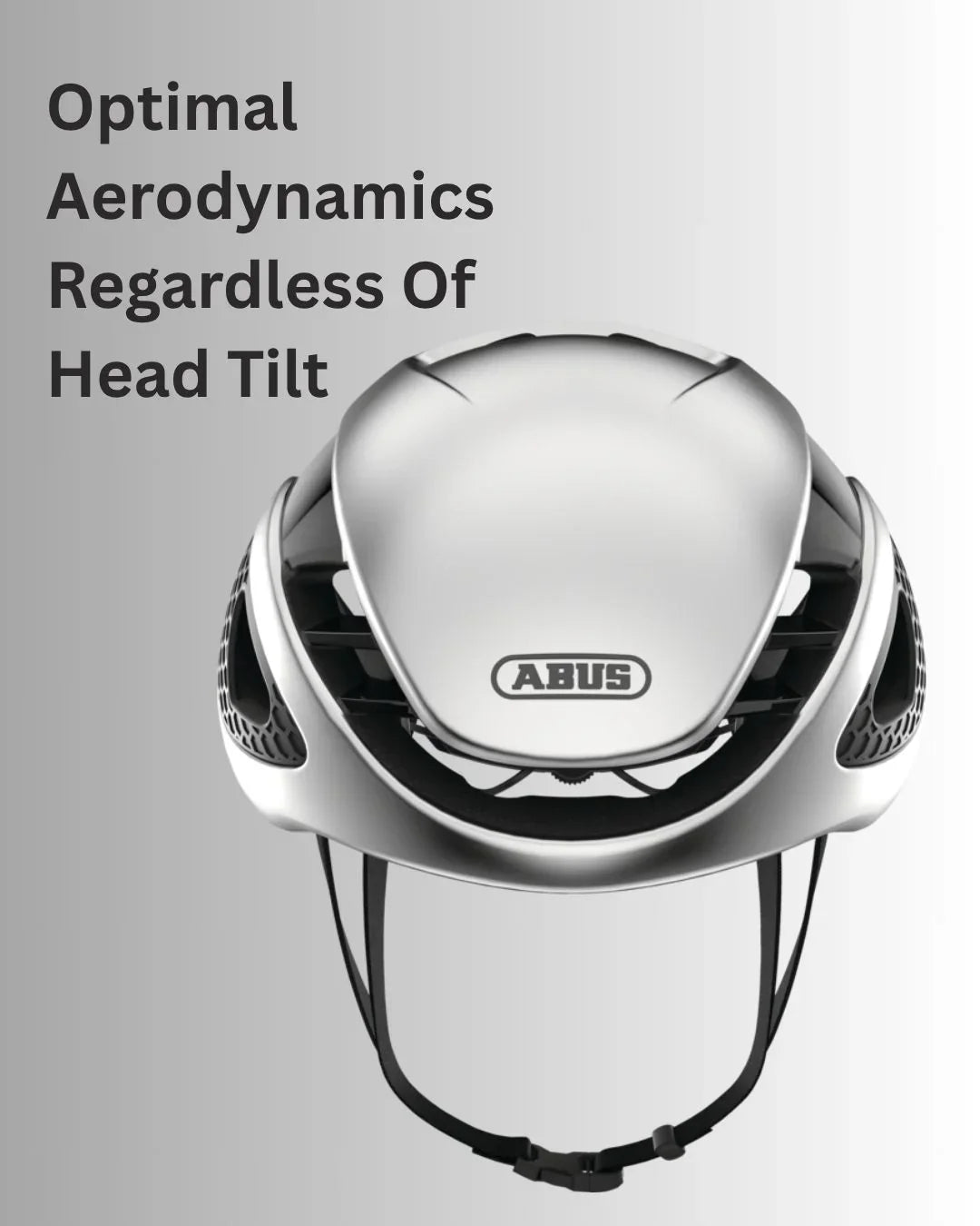 ABUS Gamechanger Road Bike Helmet - Gleam Silver