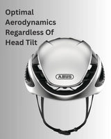 ABUS Gamechanger Road Bike Helmet - Gleam Silver