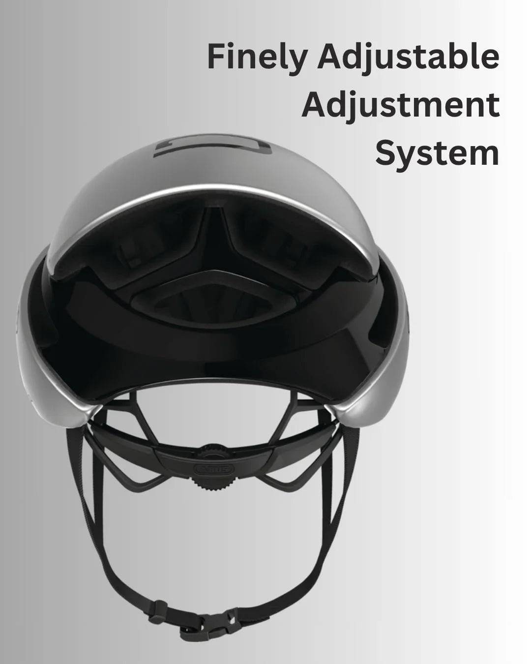 ABUS Gamechanger Road Bike Helmet - Gleam Silver