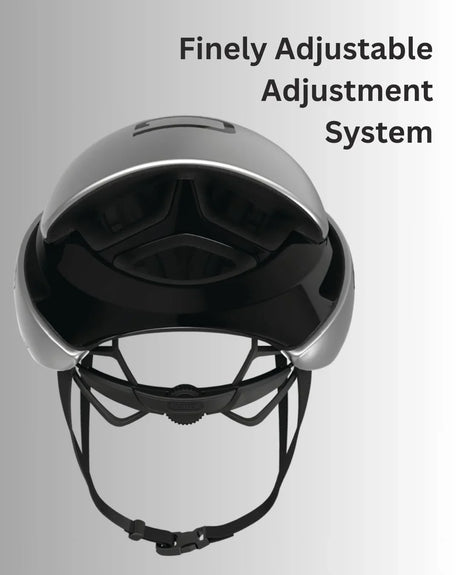 ABUS Gamechanger Road Bike Helmet - Gleam Silver