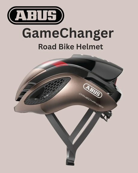 ABUS Gamechanger Road Bike Helmet - Metallic Copper