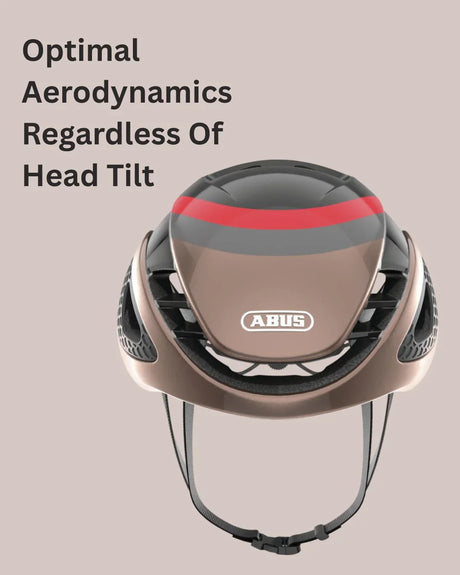 ABUS Gamechanger Road Bike Helmet - Metallic Copper