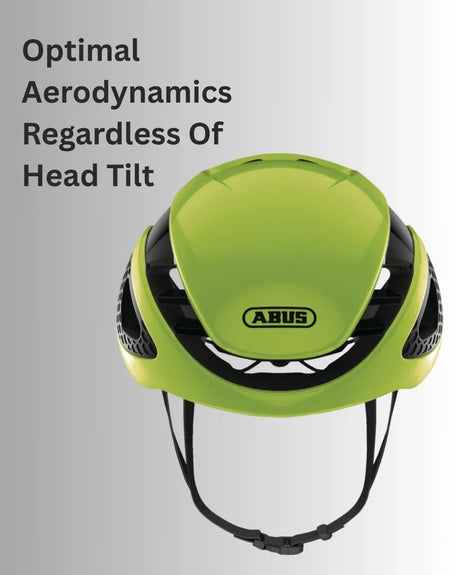 ABUS Gamechanger Road Bike Helmet - Neon Yellow