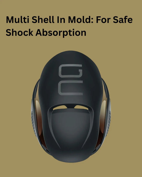 ABUS Gamechanger Road Bike Helmet - Black/Gold