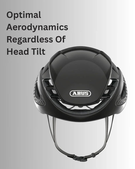 ABUS Gamechanger Road Bike Helmet - Shiny Black
