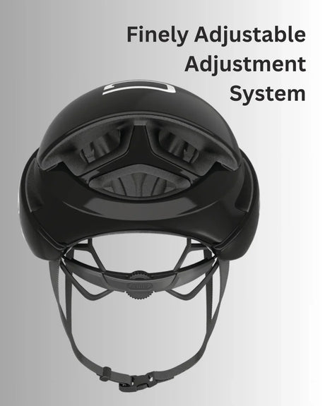 ABUS Gamechanger Road Bike Helmet - Shiny Black