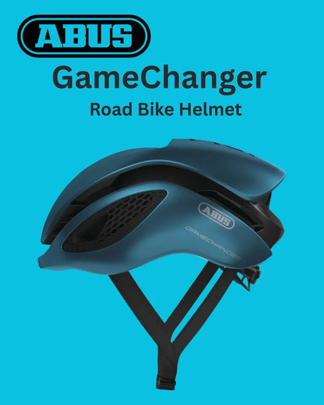 ABUS Gamechanger Road Bike Helmet - Steel Blue