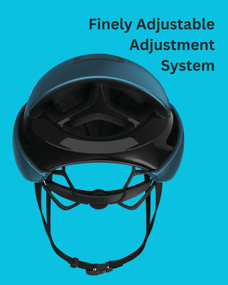 ABUS Gamechanger Road Bike Helmet - Steel Blue